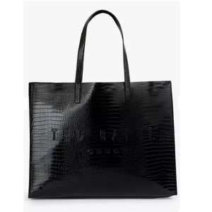 Ted Baker Allicon Croc Large Icon Shopper Bag